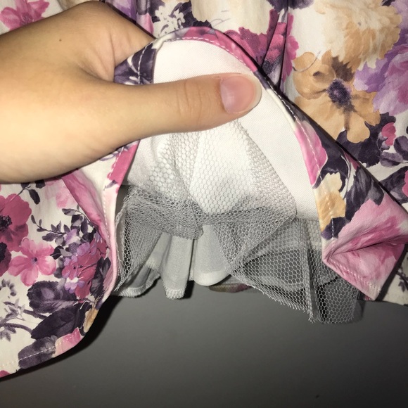 Pink Floral Vegan Leather Two Piece Set - Picture 7 of 8